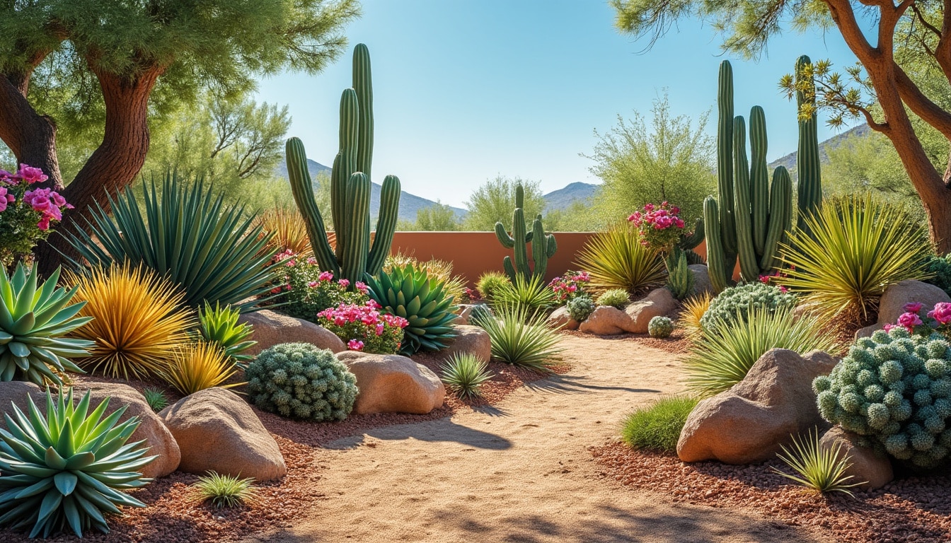 d&eacute;couvrez comment cr&eacute;er un jardin sans arrosage gr&acirc;ce &agrave; la s&eacute;lection de plantes r&eacute;sistantes &agrave; la s&eacute;cheresse. conseils pratiques pour un espace vert beau et &eacute;cologique, n&eacute;cessitant peu d&rsquo;entretien.