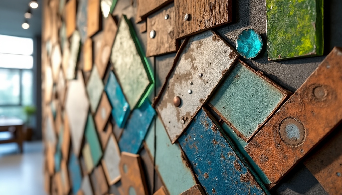 d&eacute;couvrez des id&eacute;es de d&eacute;coration murale &eacute;cologique r&eacute;alis&eacute;es &agrave; partir de mat&eacute;riaux recycl&eacute;s. adoptez un int&eacute;rieur unique, cr&eacute;atif et respectueux de l&rsquo;environnement avec ces inspirations d&eacute;co responsables.