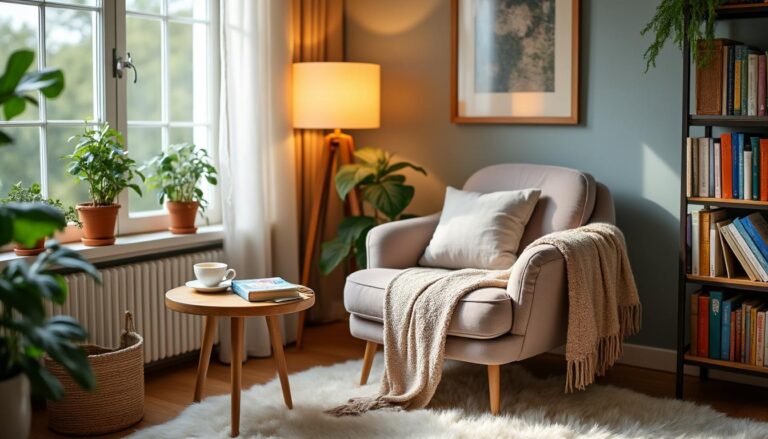 découvrez comment aménager un coin lecture cosy et chaleureux dans une petite pièce grâce à des astuces simples, pour profiter d’un espace détente et confortable même dans un petit espace.