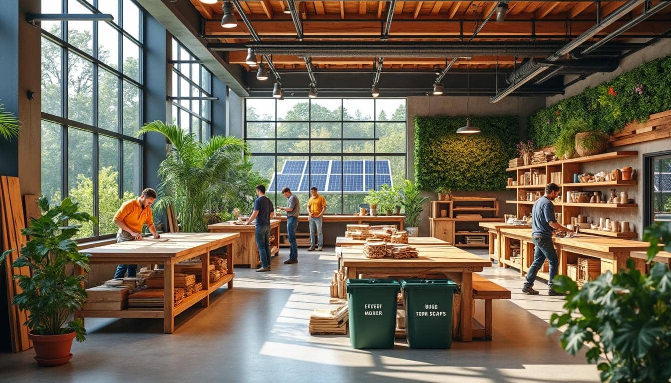 découvrez comment un atelier moderne spécialisé dans le bois adopte des pratiques écologiques innovantes pour limiter son impact environnemental, favoriser la durabilité et valoriser une ressource renouvelable.