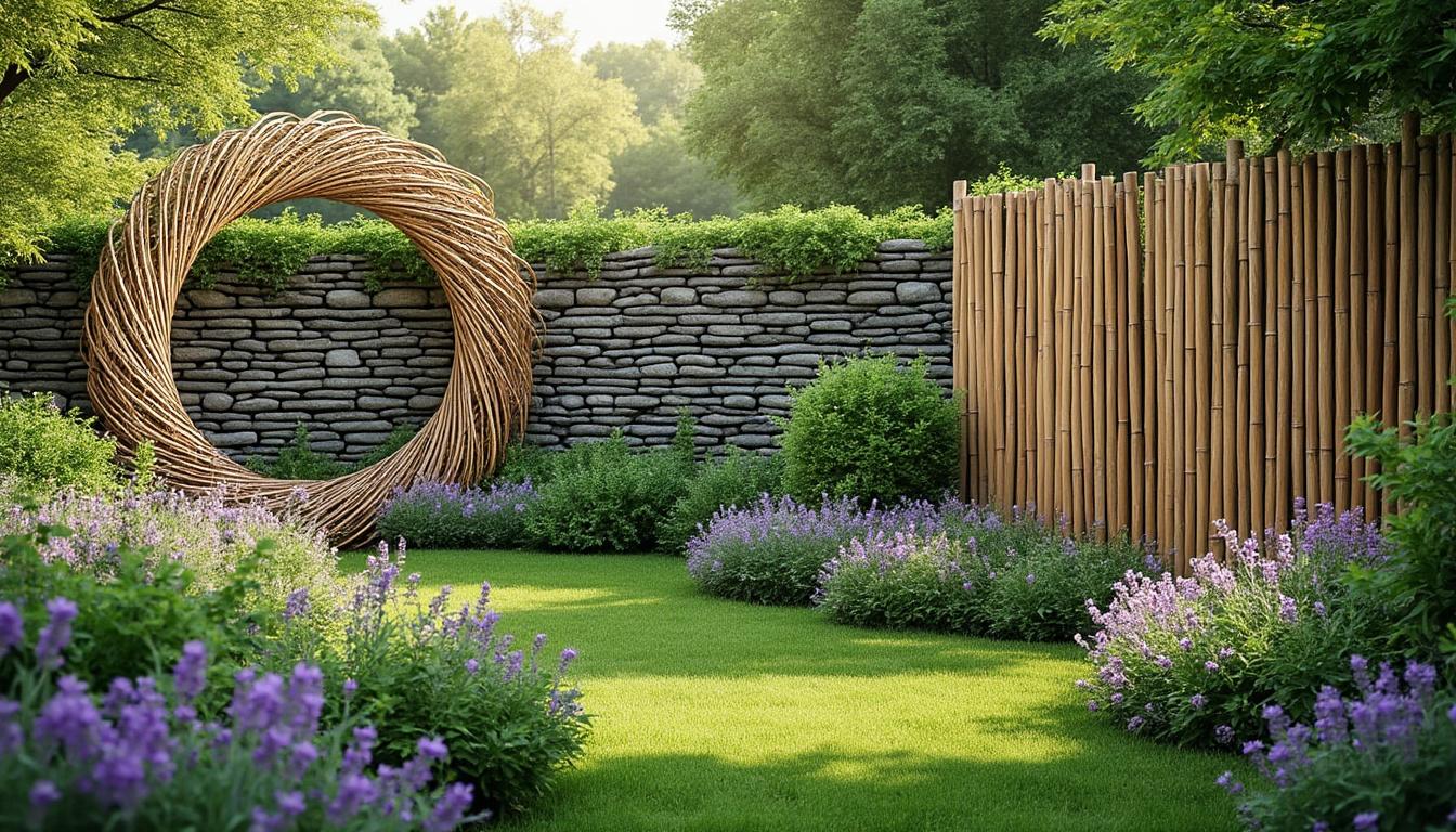 découvrez des idées créatives de clôtures originales utilisant des matériaux naturels pour embellir votre jardin avec style et respect de l'environnement.
